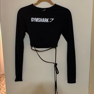 Gymshark Lace Up Crop Top